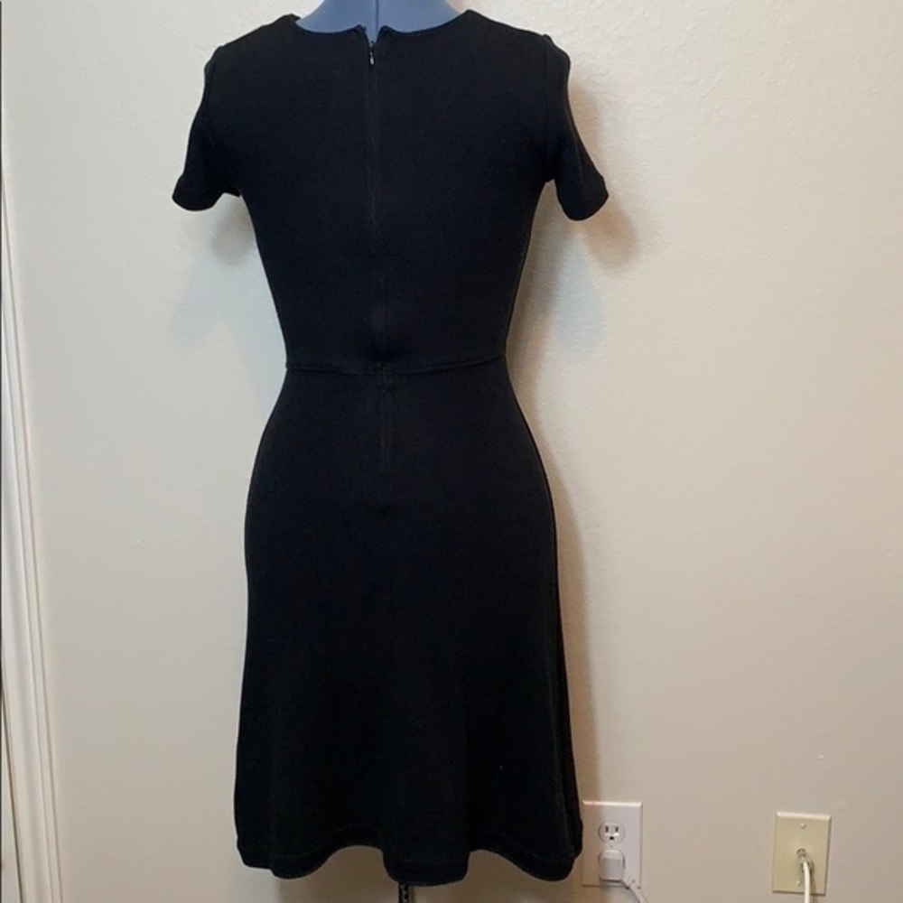 Madewell Black Short Sleeve Dress Size S - Picture 3 of 5